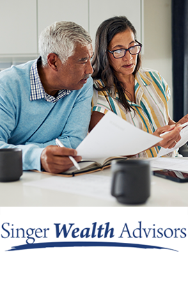 Take control of your finances with<br>Singer Wealth Advisors