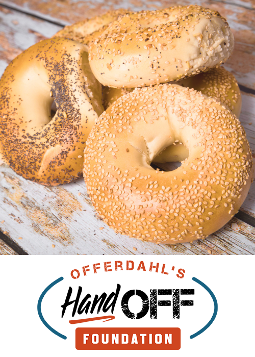 COMPLIMENTARY BREAKFAST BAGELS